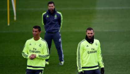 Real Madrid: Ronaldo et Benzema dans le groupe face à Manchester City