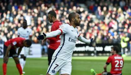 Ligue 1: le PSG bat Guingamp 2-0, trois jours avant son quart retour de C1