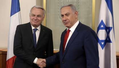 La France expose de vive voix à Netanyahu et Abbas son initiative de paix