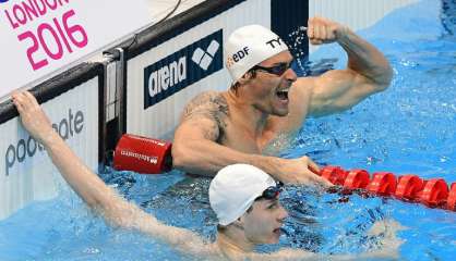 Natation: Camille Lacourt sacré champion d'Europe du 50 m dos