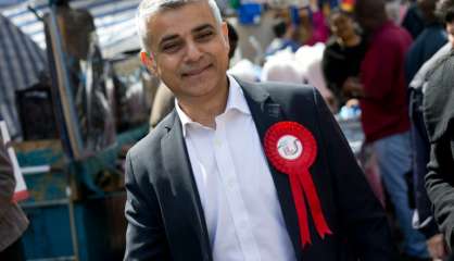 Le travailliste et musulman Sadiq Khan en passe de devenir maire de Londres