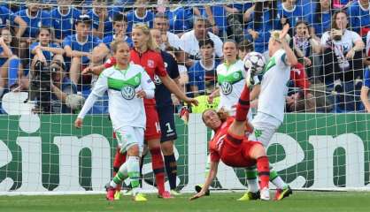 Ligue des champions: Lyon et Wolfsburg en prolongation