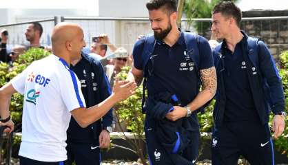 Euro-2016: les Bleus sont arrivés à Biarritz pour le début de la préparation