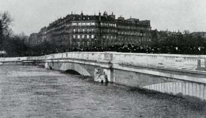 La grande inondation de 1910 à Paris et dans la région