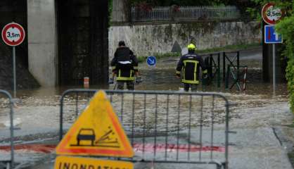 Inondations dans le Loiret: Montargis les pieds dans l'eau