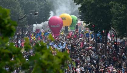 Loi travail: environ 70.000 manifestants et 113 interpellations 