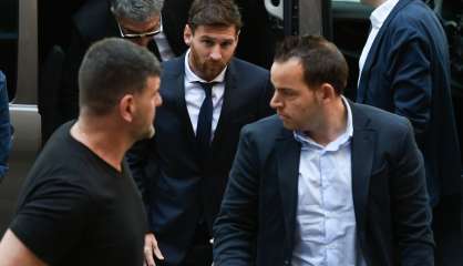 Messi arrive au tribunal de Barcelone pour son procès pour fraude fiscale