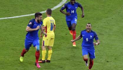 Foot: la France bat la Roumanie 2-1 en ouverture de l'Euro-2016