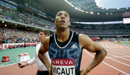 Athlétisme: Jimmy Vicaut égale son record d'Europe du 100 m en 9.86