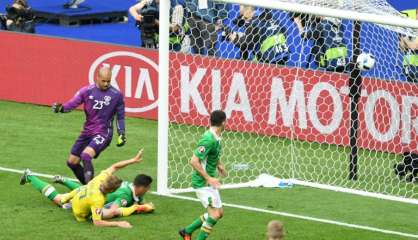 Euro-2016: la Suède et l'Irlande font match nul 1-1