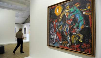 Un Chagall nourri de poésie au centre d'art contemporain de Landerneau