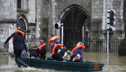 Crues: la Seine-et-Marne attend une décrue mais la Seine continue à monter