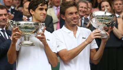 Wimbledon: le rêve devient réalité pour Mahut, lauréat du double avec Herbert