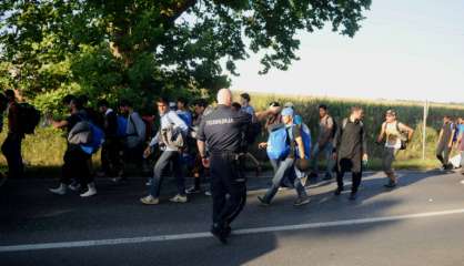 En Serbie, la marche de l'espoir de migrants déterminés à rejoindre l'UE