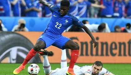 Euro-2016: Umtiti et Sissoko reconduits contre l'Allemagne 