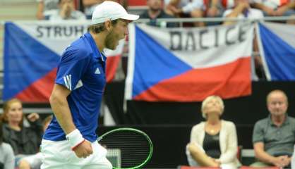 Coupe Davis: Pouille égalise pour la France en quarts de finale