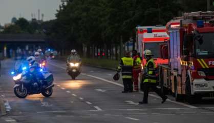 Sirènes hurlantes et rues désertes: Munich en état de siège 