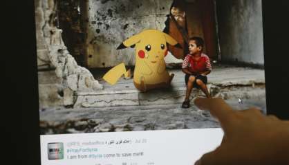 En Syrie, des Pokémons en larmes parmi les ruines