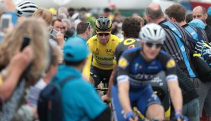 Tour de France: départ de la 3e étape entre Granville et Angers