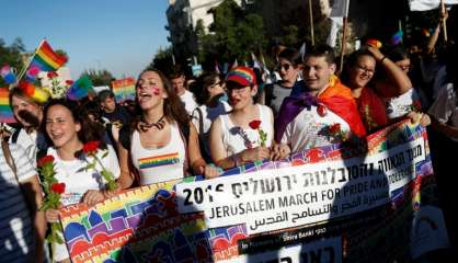 Sous haute surveillance, la Gay Pride de Jérusalem réunit un record de participants