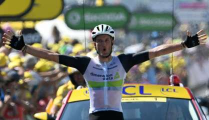 Tour de France: Cummings remporte la 7e étape, Van Avermaet conserve le maillot jaune