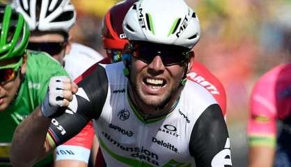 Tour de France: Cavendish remporte la 6e étape, Van Avermaet reste en jaune