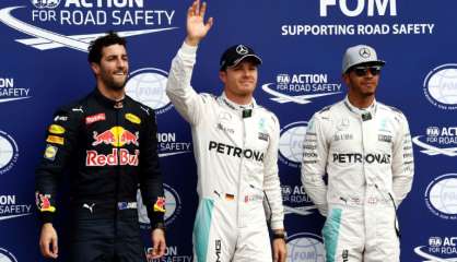 GP d'Allemagne: Rosberg en pole position sur les terres de Mercedes