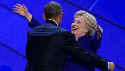 Convention democrate: Obama adoube Hillary Clinton et dénonce Trump