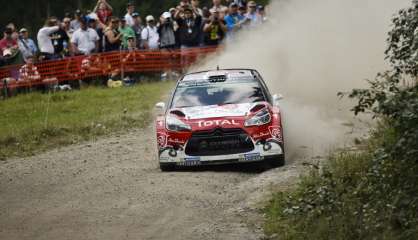 Rallye de Finlande: victoire du Britannique Kris Meeke (Citroën DS3) 