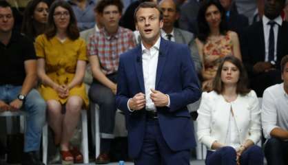 Macron assure vouloir porter son mouvement 