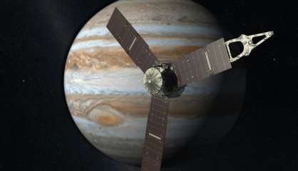 Juno réussit à se mettre en orbite autour de Jupiter   