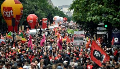 Loi travail: nouvelle manifestation mardi à Paris à l'appel de l'intersyndicale