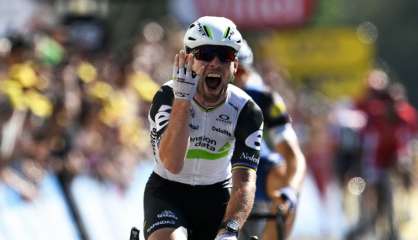 Tour de France: 4e victoire d'étape pour Cavendish, Froome toujours en jaune