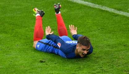 Euro-2016: la France mène 4-0 face à l'Islande à la mi-temps