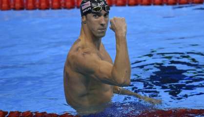 JO-2016/Natation: Phelps décroche sa 20e médaille d'or olympique