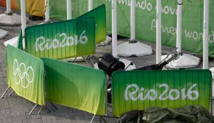 JO-2016: la chute d'une grosse caméra officielle fait trois blessés dans le Parc olympique