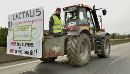 Manifestation pour le prix du lait: Lactalis appelle au calme