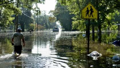 La Louisiane en partie sous les eaux: au moins onze morts, 40.000 maisons affectées