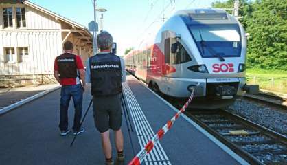 Suisse: l'assaillant du train mort à la suite de ses blessures