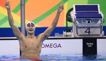 JO-2016/Natation: le Chinois Sun Yang champion olympique du 200 m libre