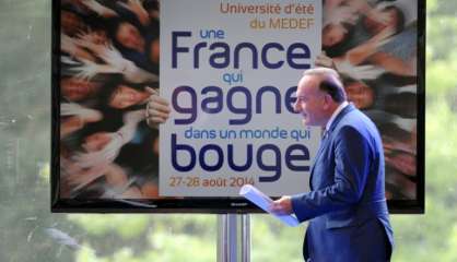 Le Medef à l'heure de la campagne présidentielle pour son université d'été