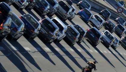 Des bouchons sur la route du retour des vacances