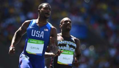 JO-2016/Athlétisme: Gatlin se qualifie facilement pour les demies du 100 m