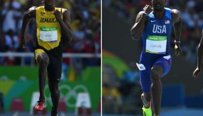 JO-2016: Bolt et Gatlin ont rendez-vous sur 100 m, un duel chargé de symboles