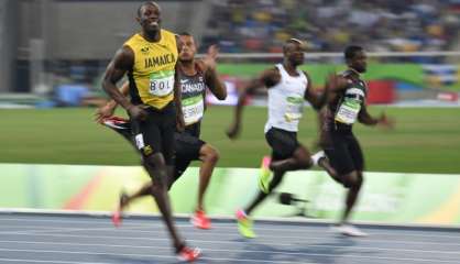 JO-2016/Athlétisme: Usain Bolt en finale du 100 m et impressionnant