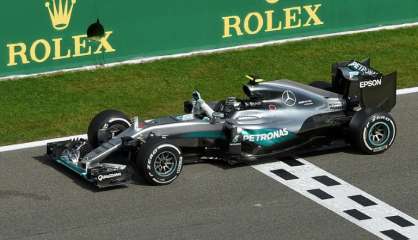 GP de Belgique: victoire de Rosberg (Mercedes), Hamilton 3e