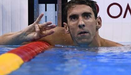 JO-2016/Natation: 22e médaille d'or olympique pour Phelps