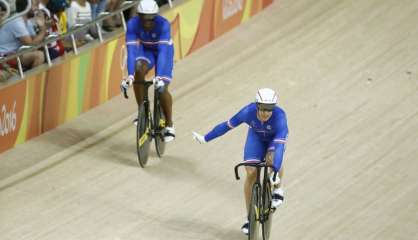 JO-2016/Cyclisme sur piste: le bronze pour les Français en vitesse