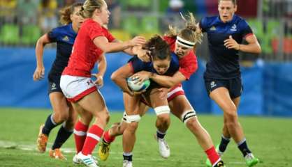 JO-2016/Rugby à VII: les Françaises éliminées en quarts de finale