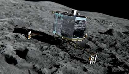 Le robot spatial Philae localisé